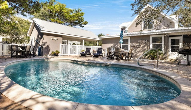 Clareon by the Coast - Seacrest Home with Private Pool, Close to Beach, 3 Bikes