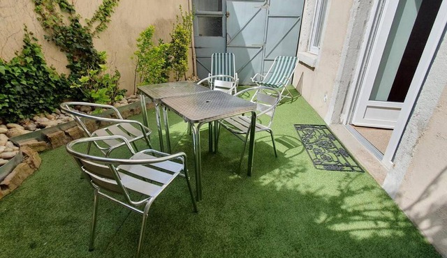 Classé 4 étoiles - Cybèle - Centre ville 2 Chambres, cour privative et Garage