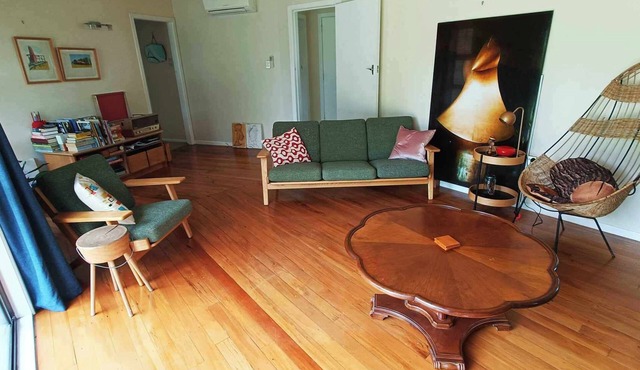 Classic 1960s home amongst native trees