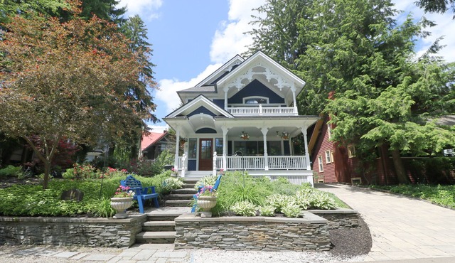 Classic Chautauqua Victorian gingerbread charm beautifully appointed with countless modern amenities!