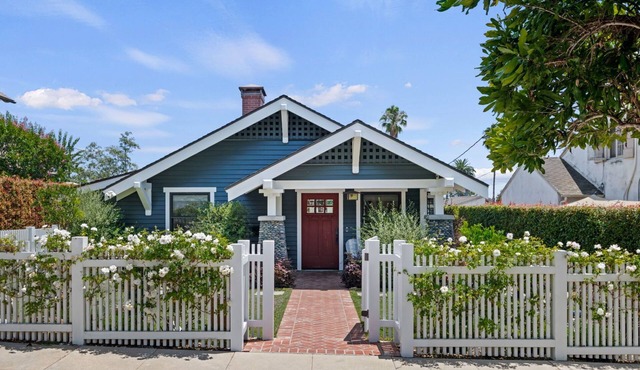 Classic Craftsman Home with Beautiful Garden