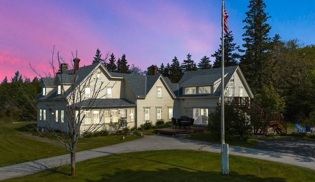 Classic farmhouse updated with modern amenities on the Coast of Maine