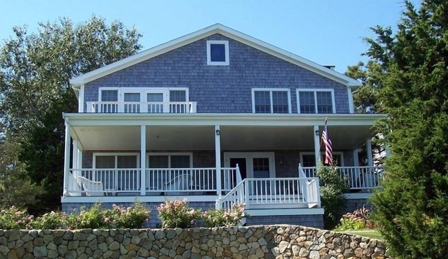 Classic Marthas Vineyard Summer Home: Ocean Views, Steps to Beach and Oak Bluffs