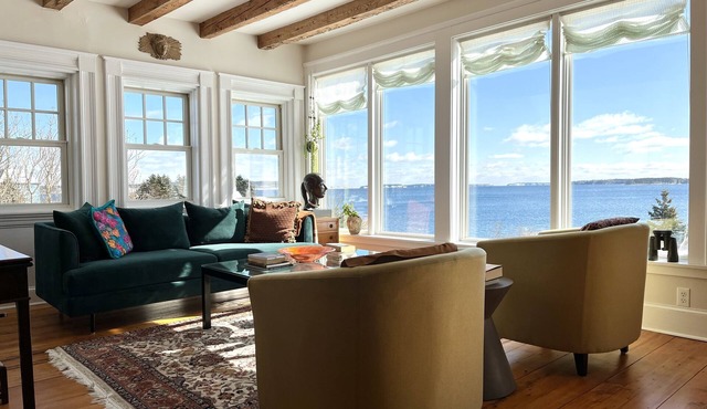 Classic Nova Scotia oceanfront experience in renovated century home