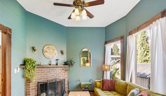 Classic, 'Painted Lady' Victorian Home w/ Sunporch, Fireplace, & Hot Tub