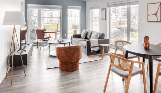 Classic Redmond 2BR w/ Gym & BBQ, nr Microsoft, by Blueground