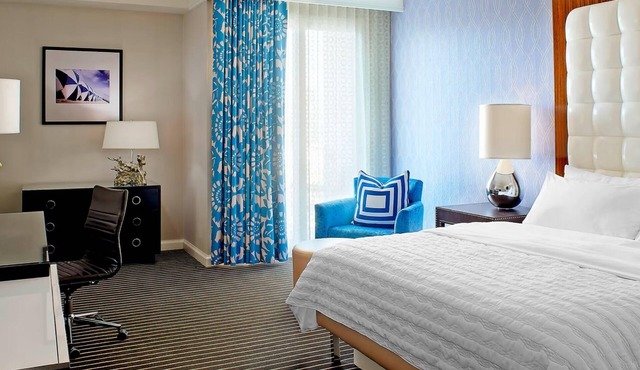 Classic Room, 1 King, Hyatt Centric Delfina, Heated Pool, Near Santa Monica Pier