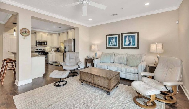 Classic Seaside Town Home Located conveniently near the Causeway