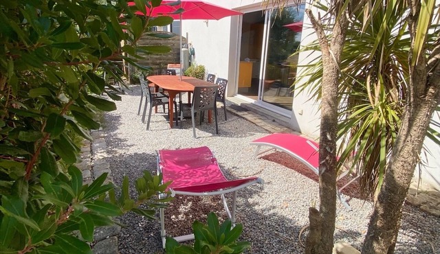 Classified house for 6pers, 3 bedrooms with garden 700m from the sea/ref : Ang T4