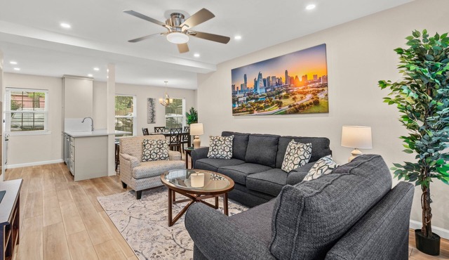 Classy 3BR/2BA with large pool in HEART of SOCO!