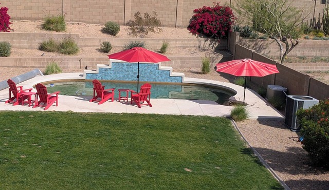 Classy and Comfortable, Gated 4-Bdrm Home, Heated Pool Family-Friendly