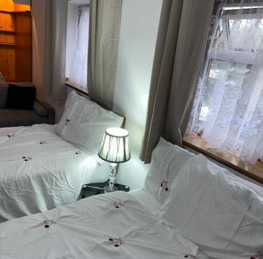 Clayburn Spacious Twin Bed Large Room