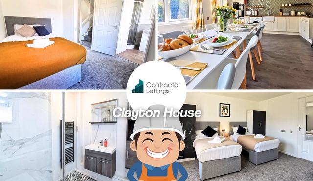 Clayton House - Contractor House by Your Lettings
