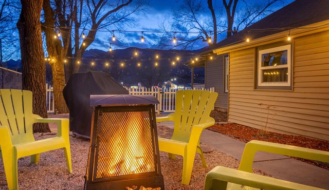 Clean and comfortable with astounding views of Pikes Peak.