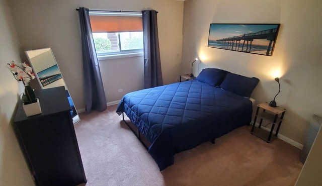 Clean,Cozy,Convenient -1-bedroom Condo-Malls, Museums, Nature, Chicago, and More