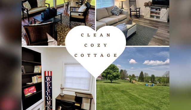 Clean Cozy Cottage 2BR W/ screened in porch, Summit Bechtel & New River Gorge NP