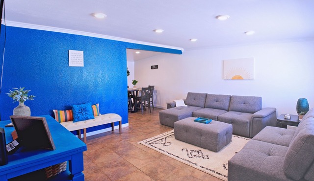 Clean & quiet retreat with private backyard near shopping & trails.