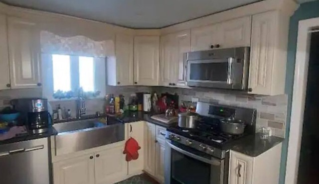 Clean Sanitized upscale suite. One or two beds. Private Bath