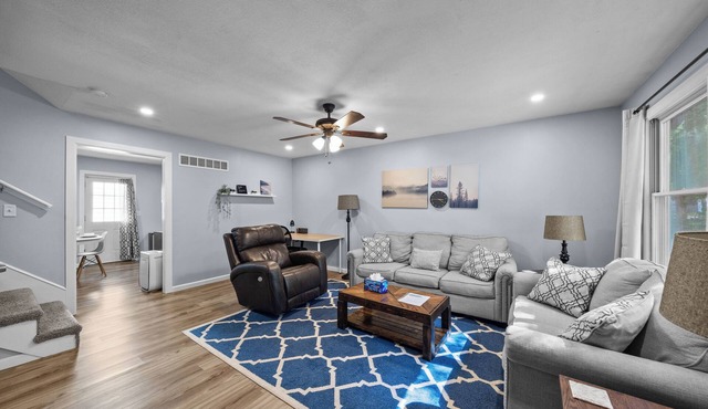 Clean, spacious, and fully renovated townhouse with modern charm and comfort.