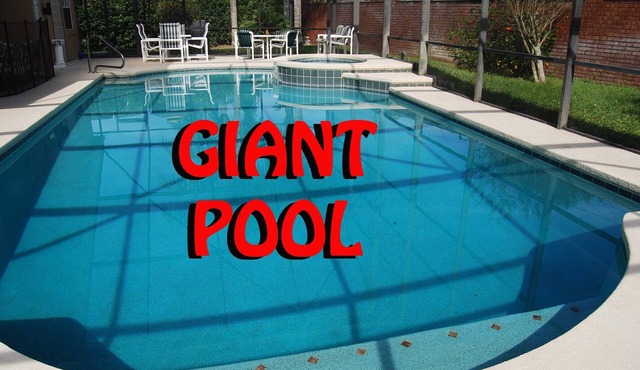 CLEAN! Themed rooms, HUGE pool,private yard, GREAT reviews, Game room, FreeGrill