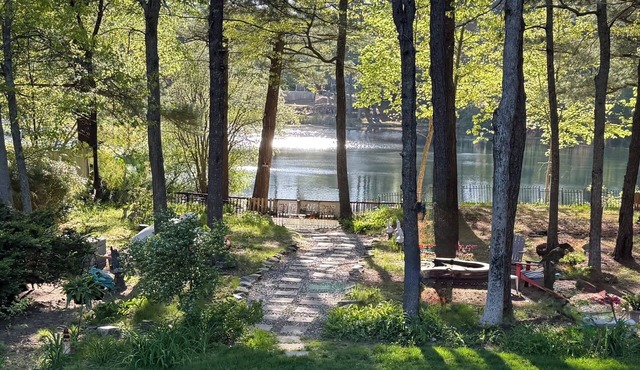 Clear Pond Suite, Pet friendly Pond front studio apartment sleeps 4 guests.