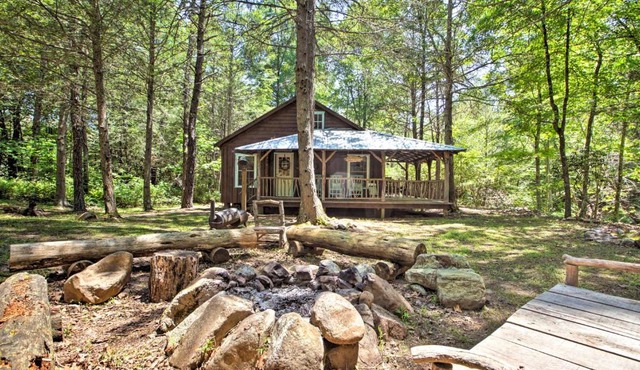Clearwater Cabin on 10 Acres with Trout Stream!