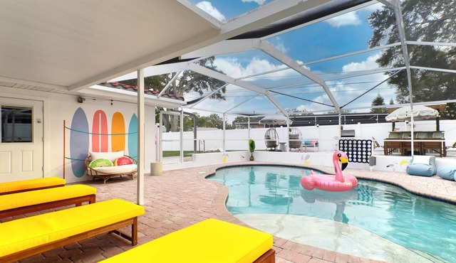 Clearwater Home with fun amenities for families!