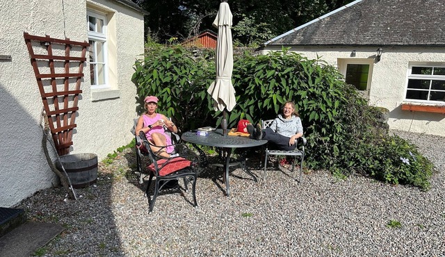 Clematis is a spacious, 2-person cottage with lovely outside sitting area.