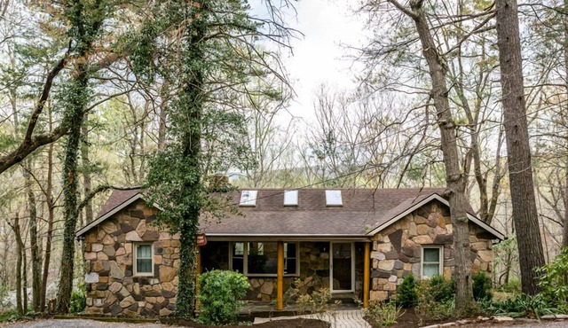 Cliff side living by the river at Pine Bluff