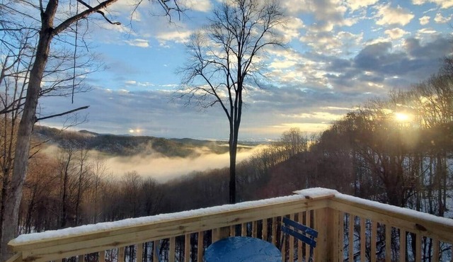 Cliffside Container Homes with Mountain Views