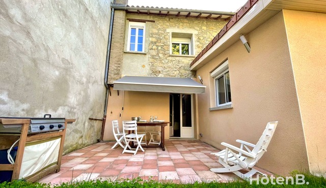 CLIM ☀ Jolie maison de 60 m2 avec jardin