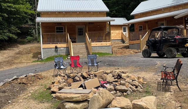 Clinch Mountain Reserve Cabins #2 & #3. 2-Cabin getaway near Rogersville, TN.
