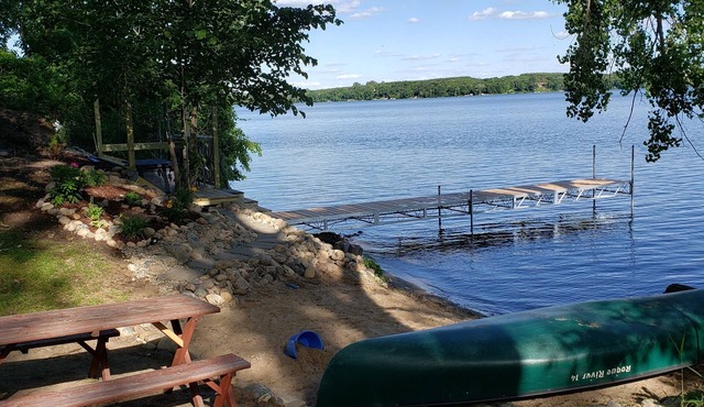 Clitherall Lake 300' of private shore on 2 acres