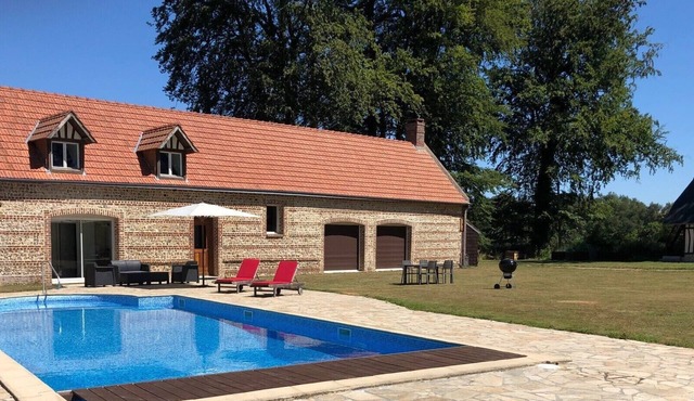 Clos Céleste - Campagne D'etretat - Piscine et spa - Chambre B
