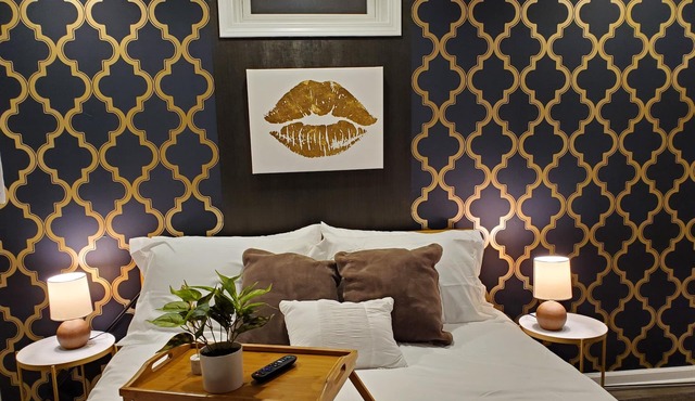 Close to 3rd St & Train to Chicago/Pets w fee/WIFI/W&D/Park Free/PrivateEntry