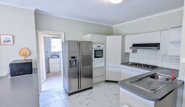 Close to beach and shopping mall