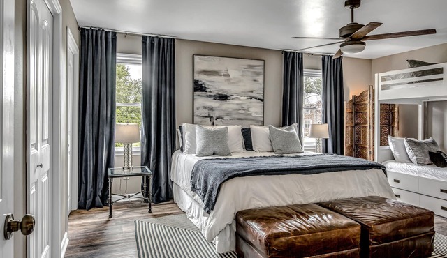 Close to downtown, 3 mi to airport, Veteran owned and managed.