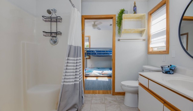 Close to Manteo Waterfront + 3 bedrooms + 2 baths + Outdoor Shower