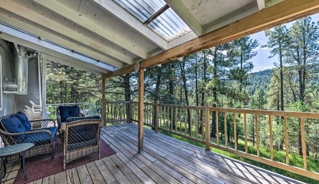Cloudcroft Cabin with National Forest Views!