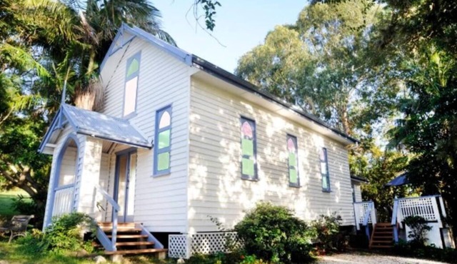 Clouds Old Saint Johns Church