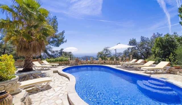 Club Villamar - Detached villa with wonderful private swimming pool and magnificent view of the s.