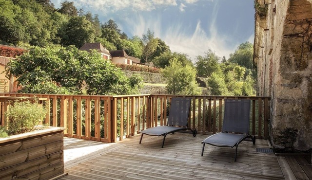 Cozy gite with its own garden in the center of the Dordogne