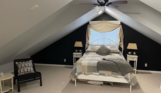 Coach House in forest setting in Bala, Muskoka that has been recently remodeled.