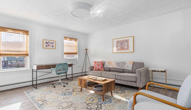 Coastal 1BR Retreat + Spa | Walk to Dining & Water