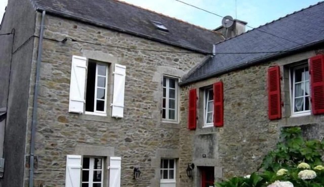 Coastal, Breton holiday home with fireplace