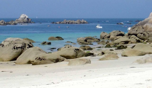 Coastal, Breton holiday home with fireplace