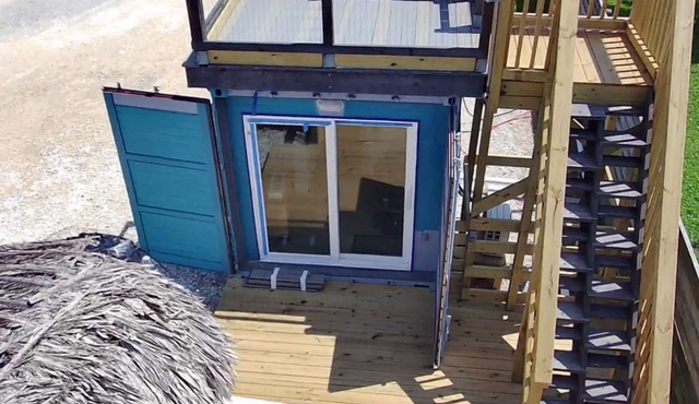Coastal Caboose beach container home