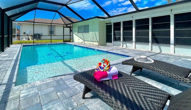 Coastal Charm with Heated Pool