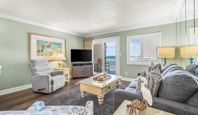 Coastal Cool Beachfront Condo with stunning ocean views! (313)
