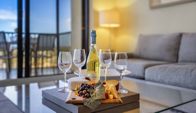 Coastal Escape |Elegant 10th floor 2 bed 2 bath condo with marina view